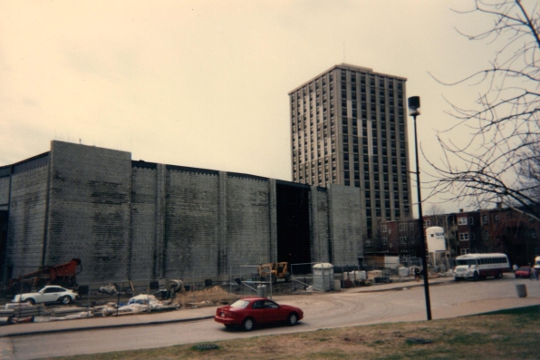 Gentile Center construction..